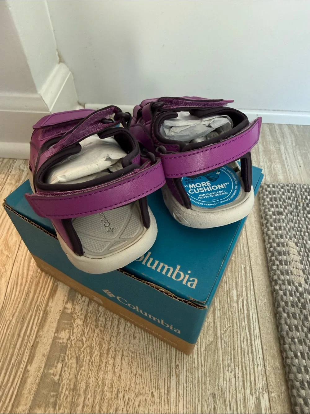NIB Columbia toddler techsun Velcro Strap Sandals